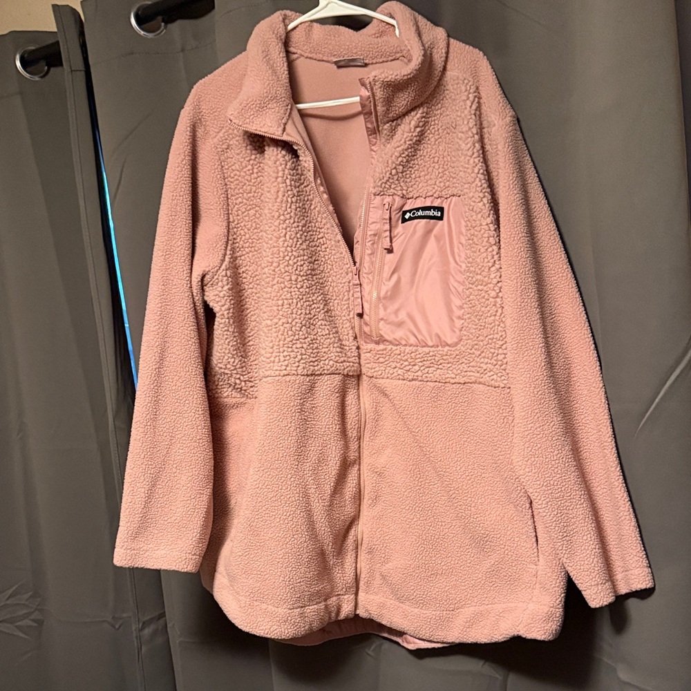 Columbia Light Tan Sherpa Jacket